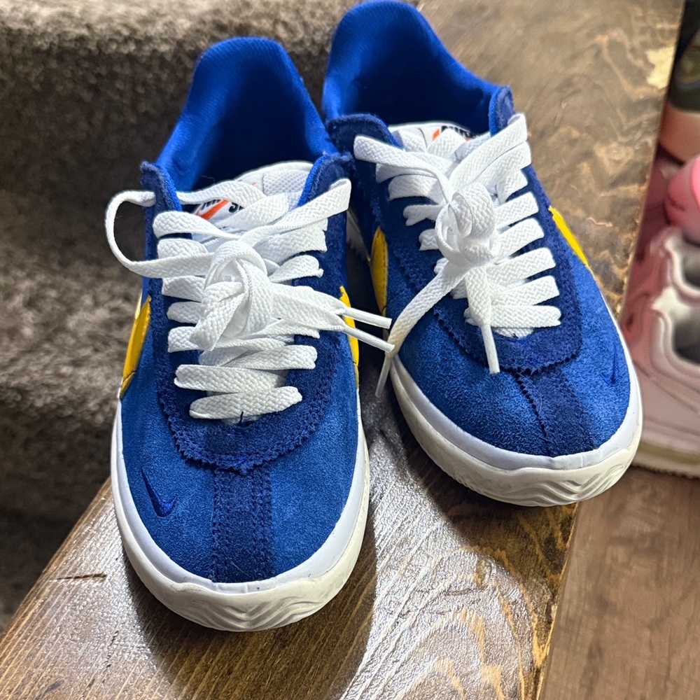 Youth Blue and Yellow Nike